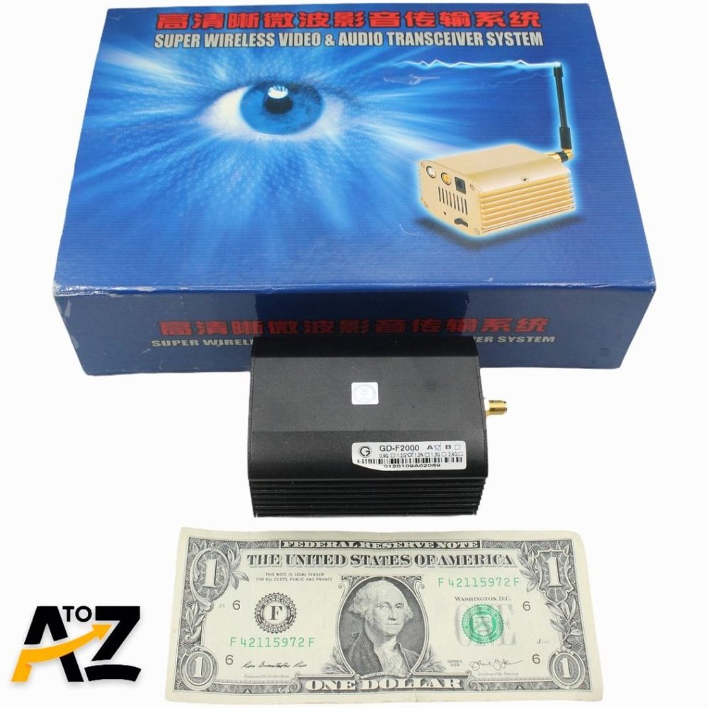 Super Wireless Video Audio Transceiver System GD-F2000 A 1.2G GD-F2000A